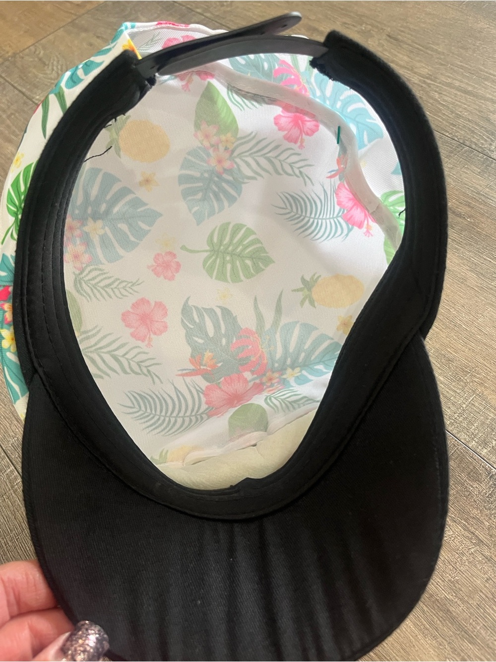 Tropical Captain Hat with Yellow Embroidery ⭐️Boutique New Item ⭐️ - Picture 6 of 7
